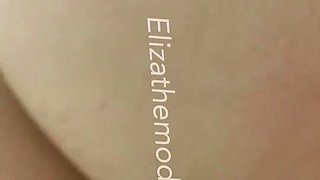 Stripping off My G-string and Peeing on the Toilet Naked,