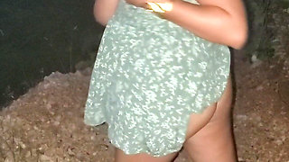 Skinny Dipping in the Aegean Sea in Greece at Night!