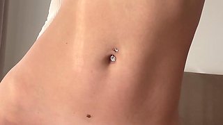 The perfect shaved pussy goes best with perfect natural tits ;)