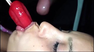 Im Going To Suck It Until I Get All The Hot Milk Out Of You!! My Mouth Is All Yours So You Can Finish And Taste Your Cum