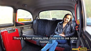 Faux cab - teen girl from strict middle eastern country probes her free sexuality in europe