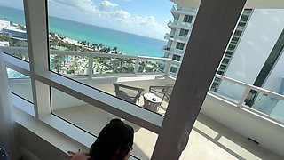 PAWG Babe Alyssia Vera Comes to Miami Beach to Get Fucked by Pit Bull's Half Brother Jmac