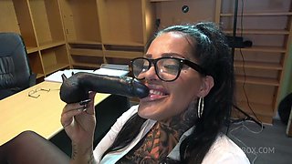 [Wet] EXTREME - ANAL-HILITION Ashley CumStar Ass Gape, DP with toy, Piss drinking, Spit, Slap, Sloppy An Office Trilogy Ep.3 - PissVids