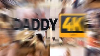 Daddy4k. smart Scarlett Mae lures granddad to solve her boyfriend problems