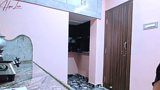 We Have Sex in the Kitchen When Her Husband Is Not Watching.