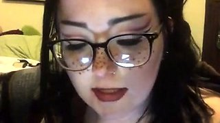 Amateur striptease and Solo masturbation