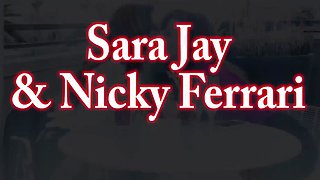 Latina Nicky Ferrari In Lesbian Casting! Sara Jay Fucks Her On A Couch!