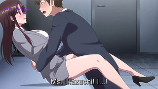 Office Session:Perv Secretary With Huge TITS Gets Fucked and Licked out by BOSS(Hentai)