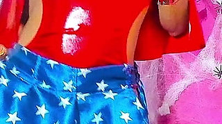 Happy Halloween Wonder Woman Love Ur Dick Very Exotic Deep in My Pussy All Time Until Squirt Alot Beautiful Dadd Part. 03