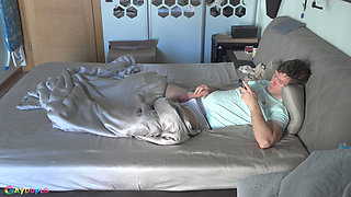 Jerking off and Cumming in Hand!