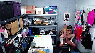 Pervz-Shoplyfter Bra Stuffing Brat