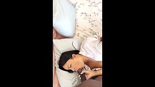 Japanese Girl Lina Nakamura Fucked Hard By Black Cousin John Coffee While Sleeping - Big Tits, Big Cock, Cum in Mouth