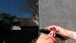 Oiled up Poolside Featuring Sinn Sage