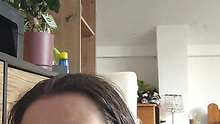 Hard blowjob dildo with dripping image