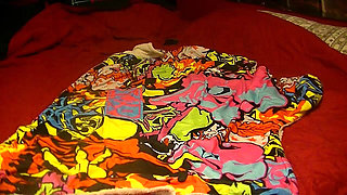 How Wife Laying Down Spreading and Spanking Again