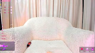 Small tits shemale gets banged in bed