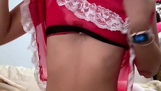 Blonde teen Sierras first erotic masturbation video