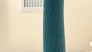 Spanked before getting a little dildo in my ass