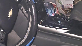 Pissing in Another Strangers CAR at Night