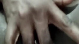 Rubbing Fingering My Wet Big Labia Pussy