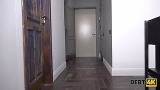 Debt4k. collector gets paycheck in the shape of hot porno with blonde darina