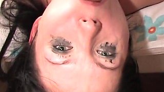 Sasha, hot brunette teen who just became legal and wanted to give the best blowjobs of her life!