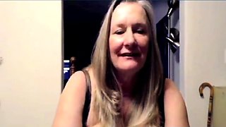 Big Bust and Booty Granny Gem on Cam