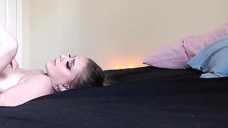 Gorgeous Blonde Takes Big Cock Breakfast