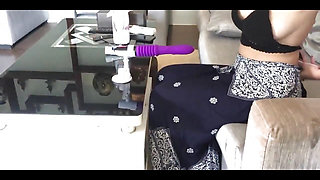 Trying New Sex Toy Vs Dick