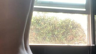 Amateur blond girl with big boobs getting fucked
