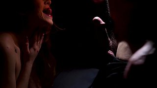 Redhead teenage stepdaughter fucks stepdad