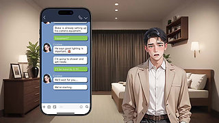 She Sends Her BF Videos of Her with Bwc - Ntr"d by Friend Nts Route #19 Animated Ai Porn Game