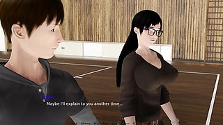 Watching a Hot MILF Shower- Bound by Lust #2- Gameplay