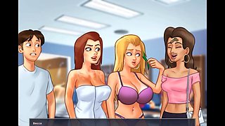 Anime hentai sister, cartoon sister sexy, summertime saga part