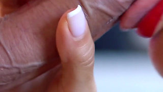 Asmr Blowjob Close up - Secretary Love Pulsating Cum Mouth