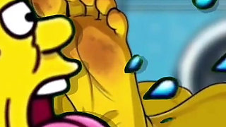 my God, How Low I Have Fallen!" Cartoon Foot Fetish
