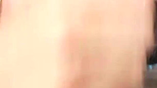 Black nylon shinny blue pantyhose and mask blowjob