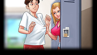 desi aunty make hoot seen in summertime saga part 6