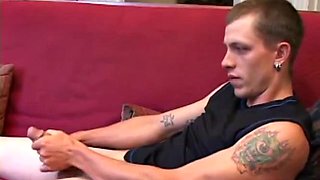 Amateur Shane Stroking His Meat