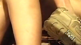 Two Busty MILFs Lick Each Other's Pussy and Piss with a Big Cock in Their Ass That Cums in Their Mouth