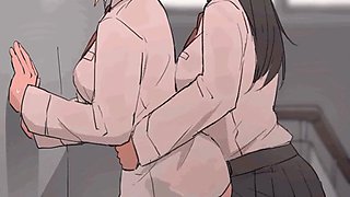 Filling her from behind