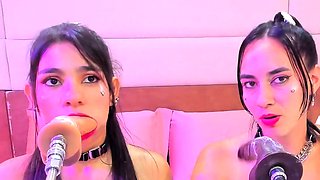 Cute amateur webcam teen girl toying pussy on webcam