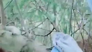 Extremely rareExpertible outdoor hook-upBeautiful and beautiful breasted lady and cannon friends have passionate outdoor fieldLying on a big branch with legs without condom: Big Tits, Blowjob  Asian Porn