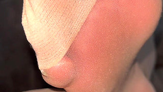 Nylon Foot Humiliation JOI - Obey Your Goddess - Ivys Feet