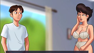 Dabby and Anone create steamy scenes in her apartment