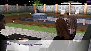 My Stepbrother 's Wife #45 - While Massaging Jennifer 's Shoulder, John Copped a Feel of Her Boobs