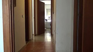 Hijab Arab Maid Blows Big Black Cock - Souzan Halabi Amateur Blowjob