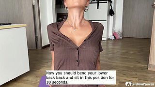 My instructor is quite amazing at fucking