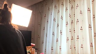 Young Amateur Girl Stripping and Masturbating Cam