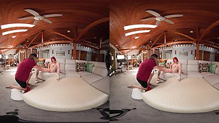 Samantha Sucks And Swallows It All- Bts Voyeur View